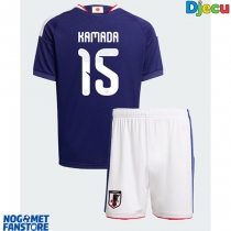 Japan Daichi Kamada #15 Domaci Dres za djecu SP 2026 Kratak Rukav (+ Kratke hlače)